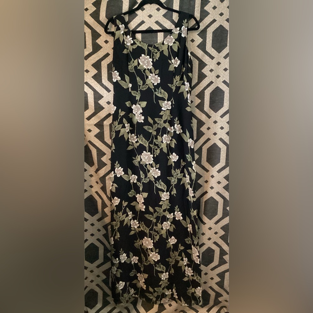 Adrianna papell night gown.